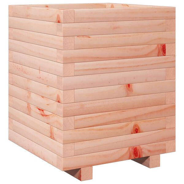 vidaXL Garden Planter Natural wood Solid Douglas Fir wood Medium