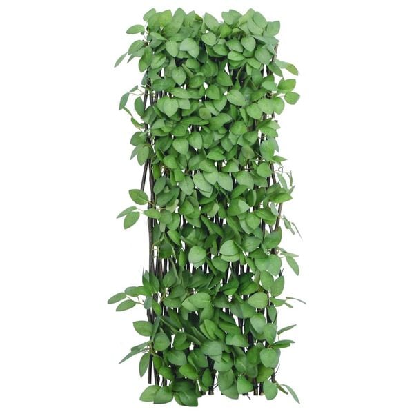 vidaXL Artificial Ivy Trellis Expandable Green 70.9x25.6"