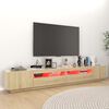 vidaXL TV Cabinet Sonoma oak Engineered wood Large TV Cabinet
