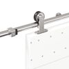 vidaXL Sliding Door Hardware Kit 72.0 " Stainless Steel Silver