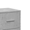 vidaXL Sideboard Concrete Grey Engineered Wood Medium Sideboard