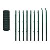 vidaXL Euro Fence Steel 32.8'x2.6' Green