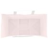 vidaXL Paper Bags 250 pcs with Handles Pink 12.6x6.7x17.3"