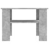 vidaXL Coffee Table Concrete Grey Engineered wood Small Coffee Table