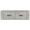 vidaXL TV Cabinet Concrete Grey Engineered Wood Medium TV Cabinet