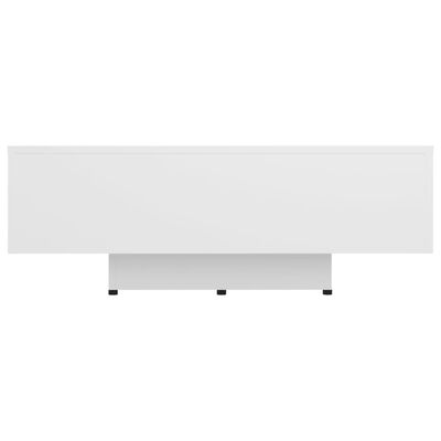vidaXL Coffee Table White 33.5"x21.7"x12.2" Engineered Wood