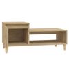 vidaXL Coffee Table Sonoma Oak Engineered wood Medium Coffee Table