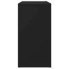 vidaXL Sideboard Black 47.24 x 14.17 x 27.17 in Engineered Wood