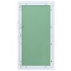 vidaXL Access Panel Green and Silver 17.72 x 33.46 in