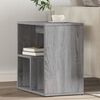 vidaXL Side Table Grey Sonoma Engineered wood Small Side Table
