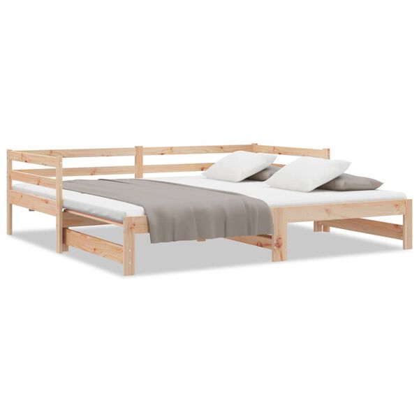 vidaXL Pull-out Day Bed without Mattress 0.8"x(35.4"x78.7")