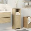 vidaXL Bathroom Cabinet Sonoma Oak Engineered wood Bathroom Cabinet