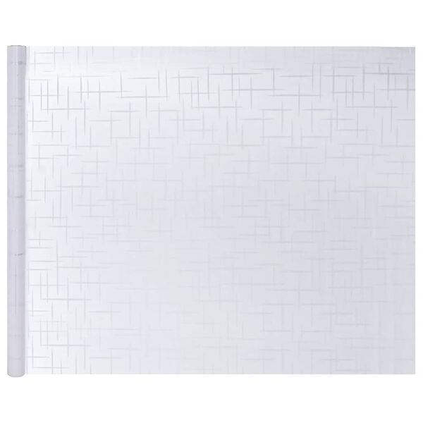 vidaXL Window Film Set of 2 Frosted PVC 17.7 x 196.9 in