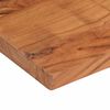 vidaXL Table Top 55.1"x23.6"x1" Rectangular Solid Wood Acacia