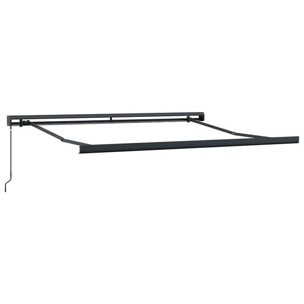 Awning Anthracite 137.80" x 98.43" Metal