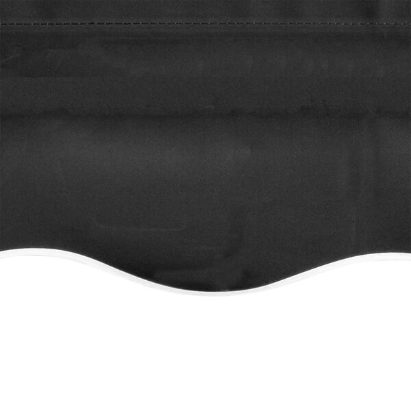 vidaXL Awning Anthracite Polyester with PU coating 236.2 x 118.1 in