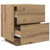 vidaXL Bedside Cabinet Artisan Oak 17.72 x 15.75 x 21.65 in