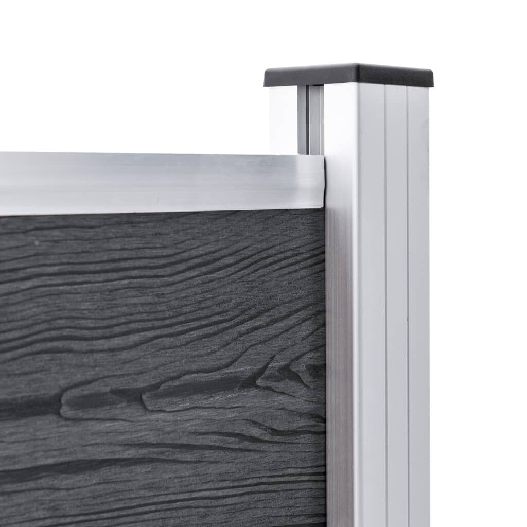 thumbnail: VidaXL Hekpalens Set Van 7 Stuks - Gegalvaniseerd Staal, Grijs, 100 Cm Hoog - Perfect Voor Tuinafrastering