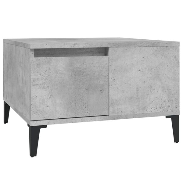 vidaXL Coffee Table Concrete Grey Engineered Wood Medium Coffee Table