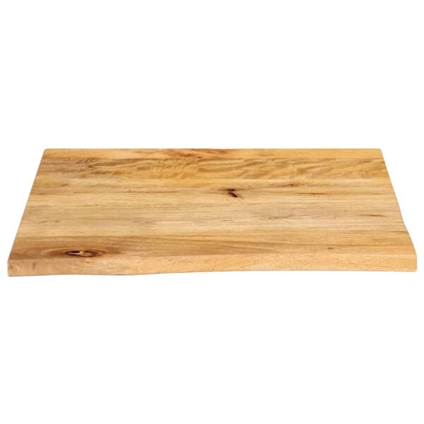 vidaXL Table Top Natural Solid Mango Wood 15.7x15.7 in Table Top