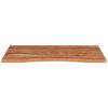 vidaXL Desk Top Natural Wood Solid Acacia wood 39.4 x 23.6 in Durable