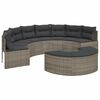 vidaXL Patio Sofa Set Grey