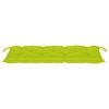 vidaXL Patio Bench Bright green, Natural bamboo Bamboo, 100% Polyester