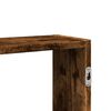 vidaXL Wall Shelf Smoked Oak 39.0x5.9x23.6" Engineered Wood