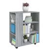 vidaXL Rolling Cabinet Grey Sonoma Engineered wood Medium Rollable