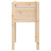 vidaXL Planter Natural Pine Solid Pinewood (Untreated)
