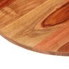 vidaXL Table Top Brown Solid Acacia wood 19.7 in Diameter Durable