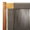 vidaXL Garden Furniture Gray 78 x 122 x 73cm Solid Acacia wood