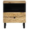 vidaXL Bedside Cabinet Set of 2 Natural wood