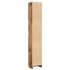 vidaXL Bathroom Cabinet Old Wood Engineered wood Tall Bathroom Cabinet