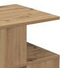 vidaXL Side Table Artisan Oak 15.75 x 15.75 x 15.75 in Engineered Wood