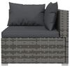 vidaXL Garden Lounge Set Grey