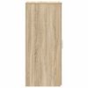 vidaXL Storage Cabinet Sonoma oak Engineered wood Compact