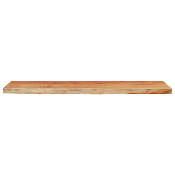 vidaXL Wall Shelf Natural wood color Solid acacia wood