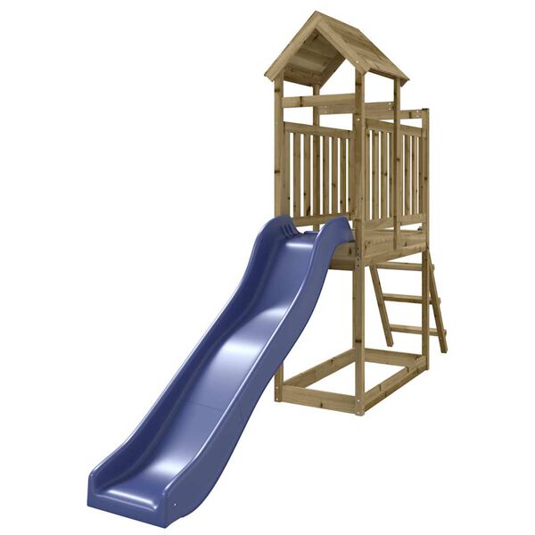 vidaXL Outdoor Playset Pine Treated Pinewood Large Durable