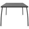 vidaXL Garden Table Anthracite Steel Large Durable Garden Table
