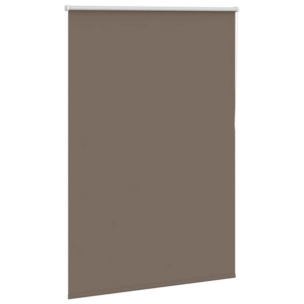 vidaXL Roller Blind Coffee 100% Polyester 39.4 x 59.1 in