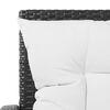 vidaXL Sofa Set Black and cream white