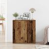 vidaXL Sideboard Old Wood 31.10 x 14.96 x 31.50 in Engineered Wood