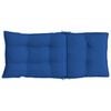 vidaXL Highback Chair Cushion Set of 4 Royal Blue