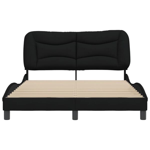 vidaXL Bed Frame Black