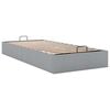 vidaXL Ottoman Bed Frame Light grey