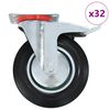 vidaXL 32 pcs Swivel Casters 7.87 " (8x143455)