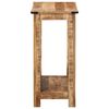vidaXL Console Table Natural Mango Wood Solid Mango Wood Compact