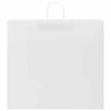 vidaXL Paper Bags 250 pcs with Handles White 54x15x49 cm