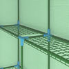 vidaXL Greenhouse Green Polyethylene mesh fabric Large Shelving